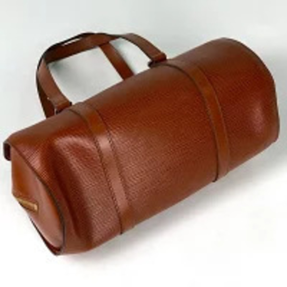 Louis Vuitton Kenya Handbag Soufflot Cylindrical Brown Epi Leather